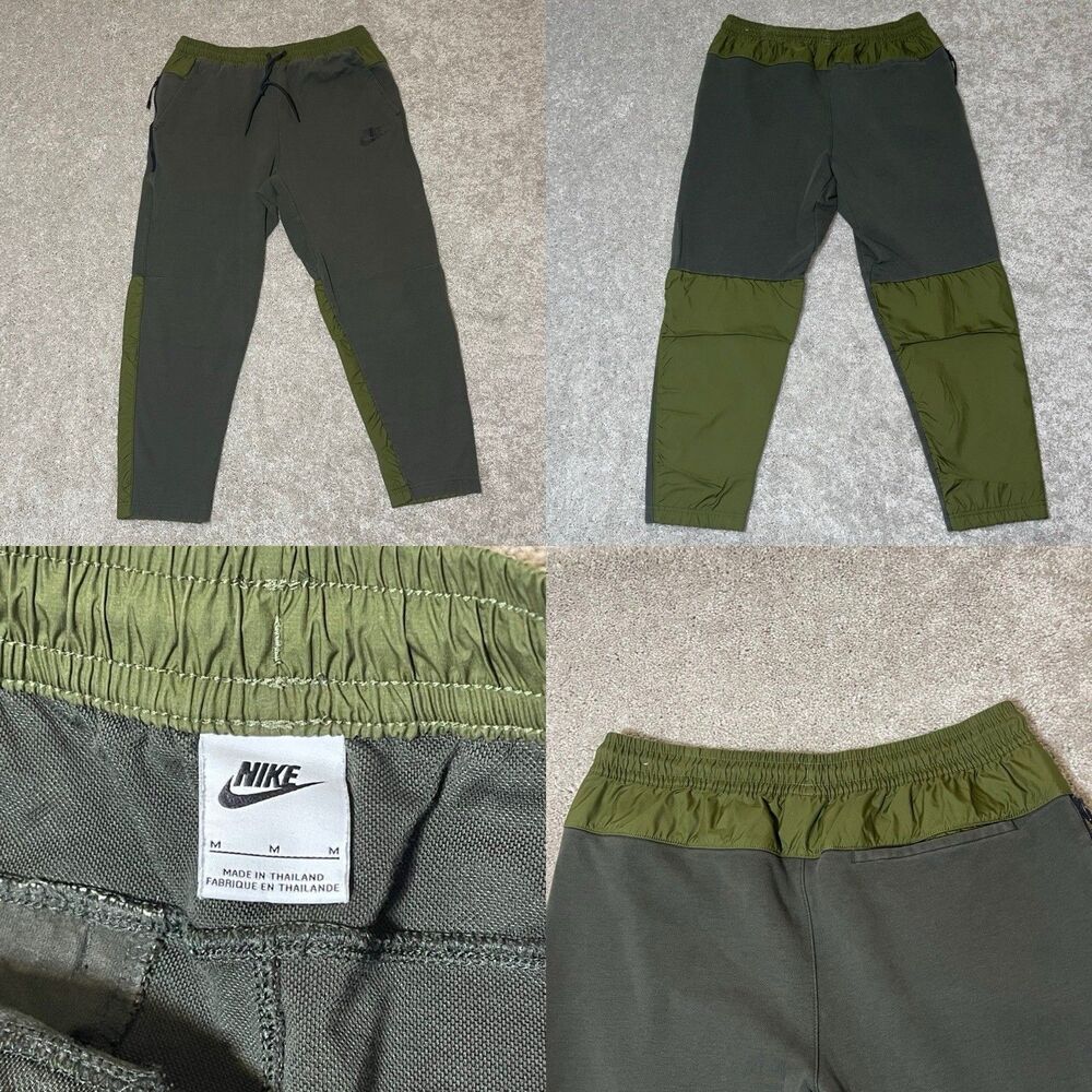 Nike Sportswear Tech Essentials Winter Joggers Green DD7012-326 Mens Medium